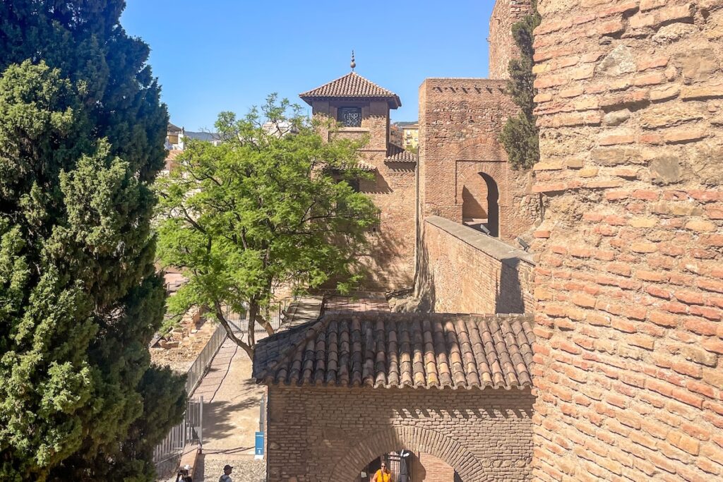 L'Alcazaba à Malaga